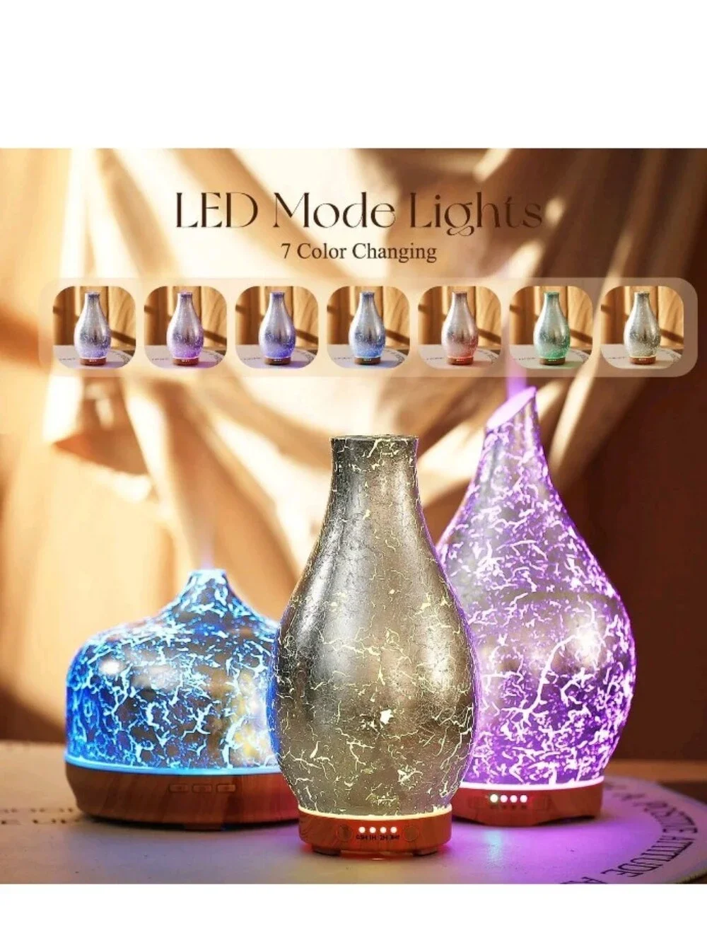 Porseme Afantty Diffuser Iridescent Teardrop Party Table Decor - Blue 100 ml